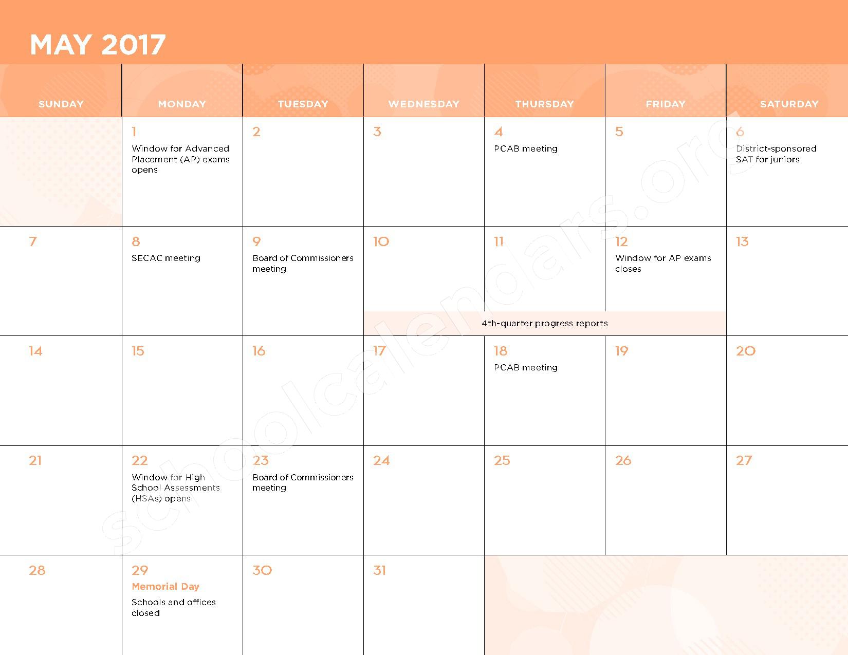 2016 2017 School Calendar Baltimore City Public Schools Baltimore MD 2016 2017 School Calendar Baltimore City Public Schools Baltimore MD