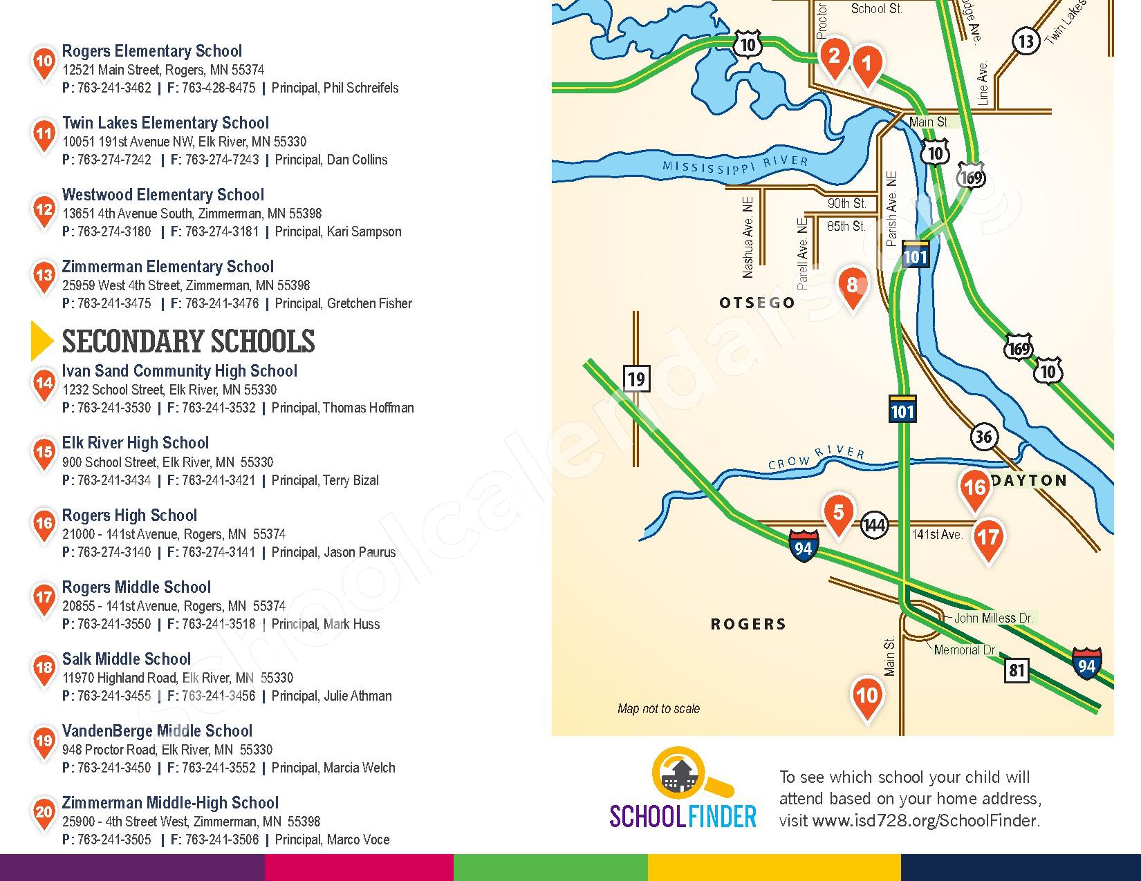 Elk River Public School District Calendars Elk River MN