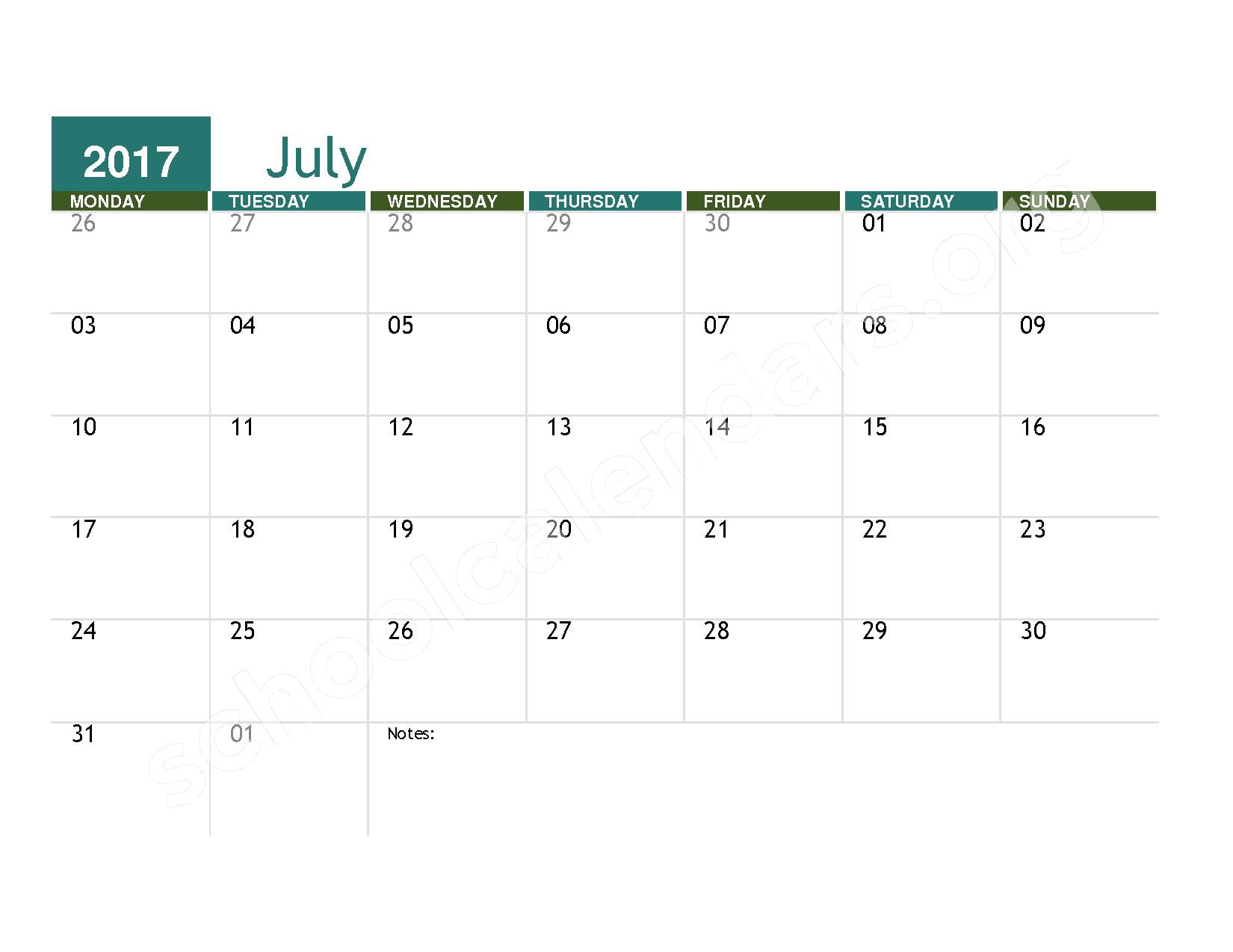 2017 - 2018 School Calendar – Castleberry Independent School District – page 5