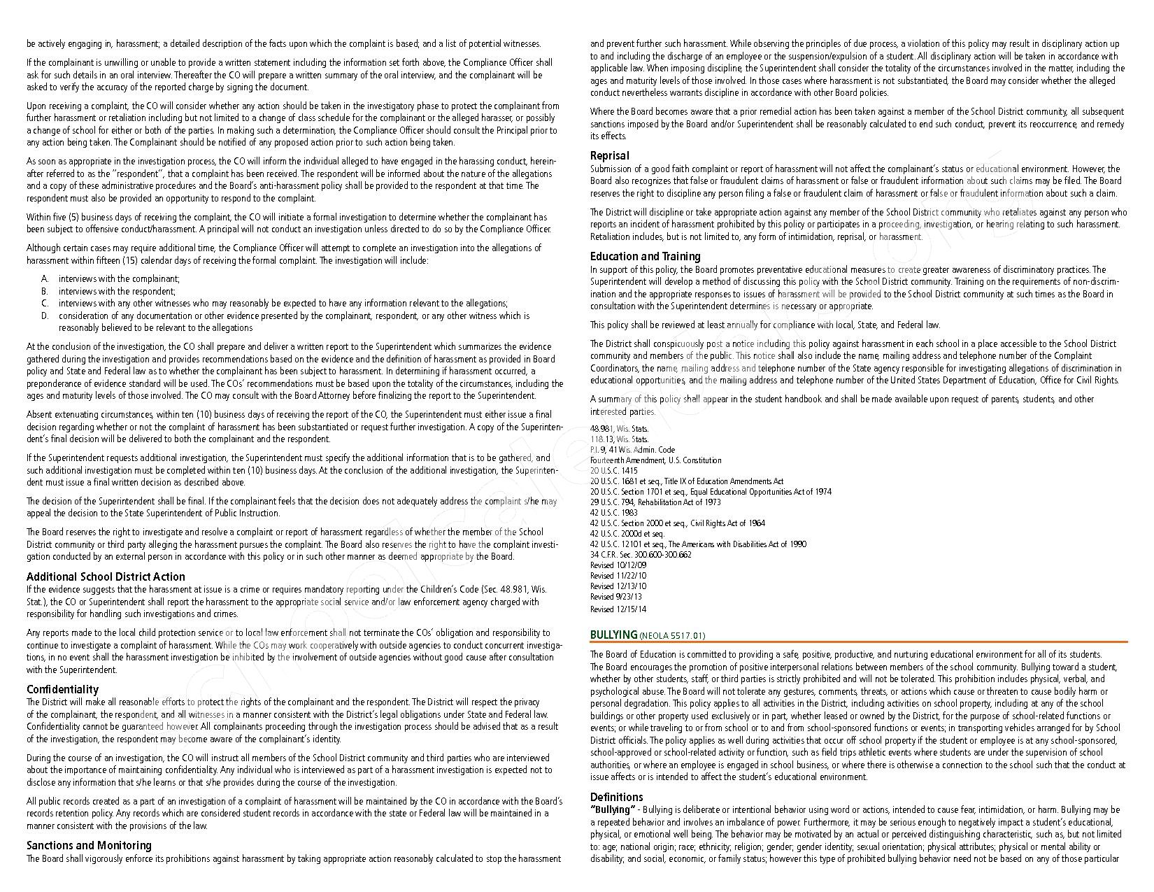 2016 2017 District Calendar Ashwaubenon School District Green Bay WI