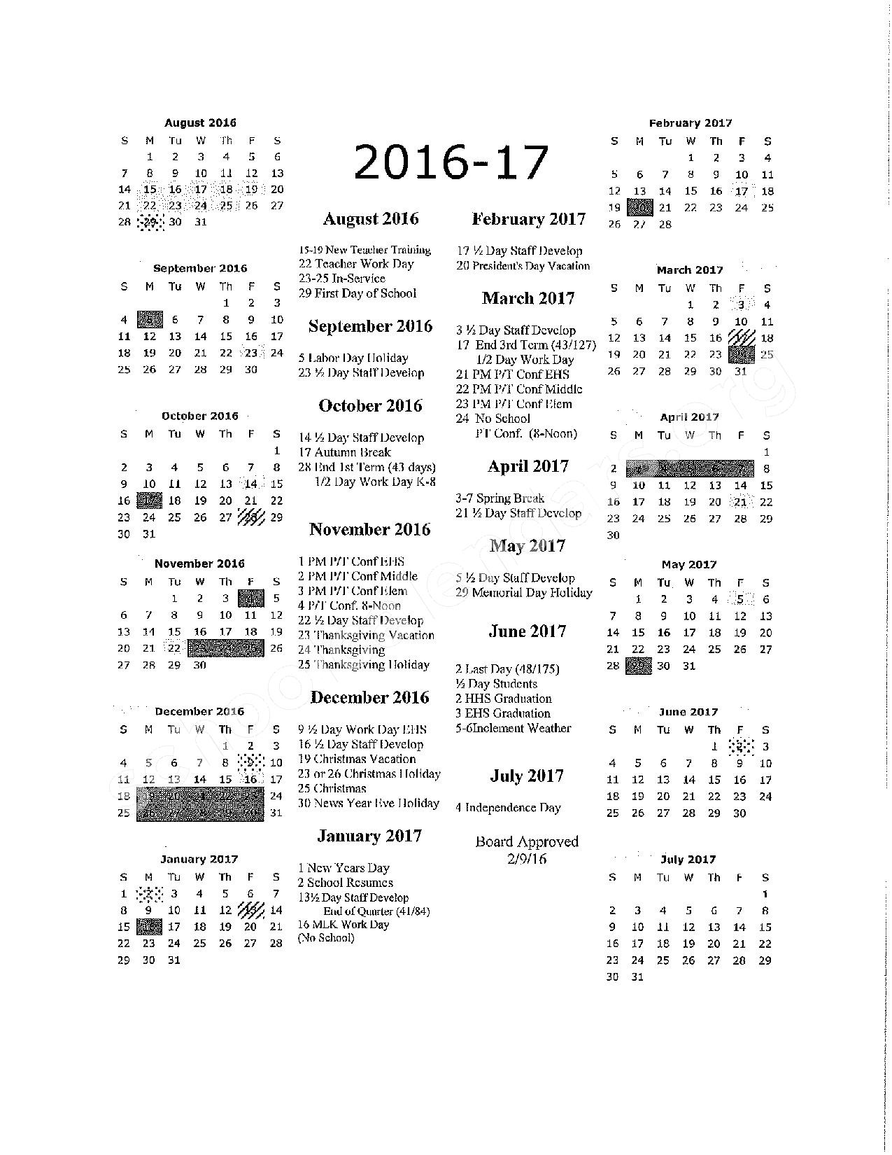Evanston High School Calendars Evanston WY