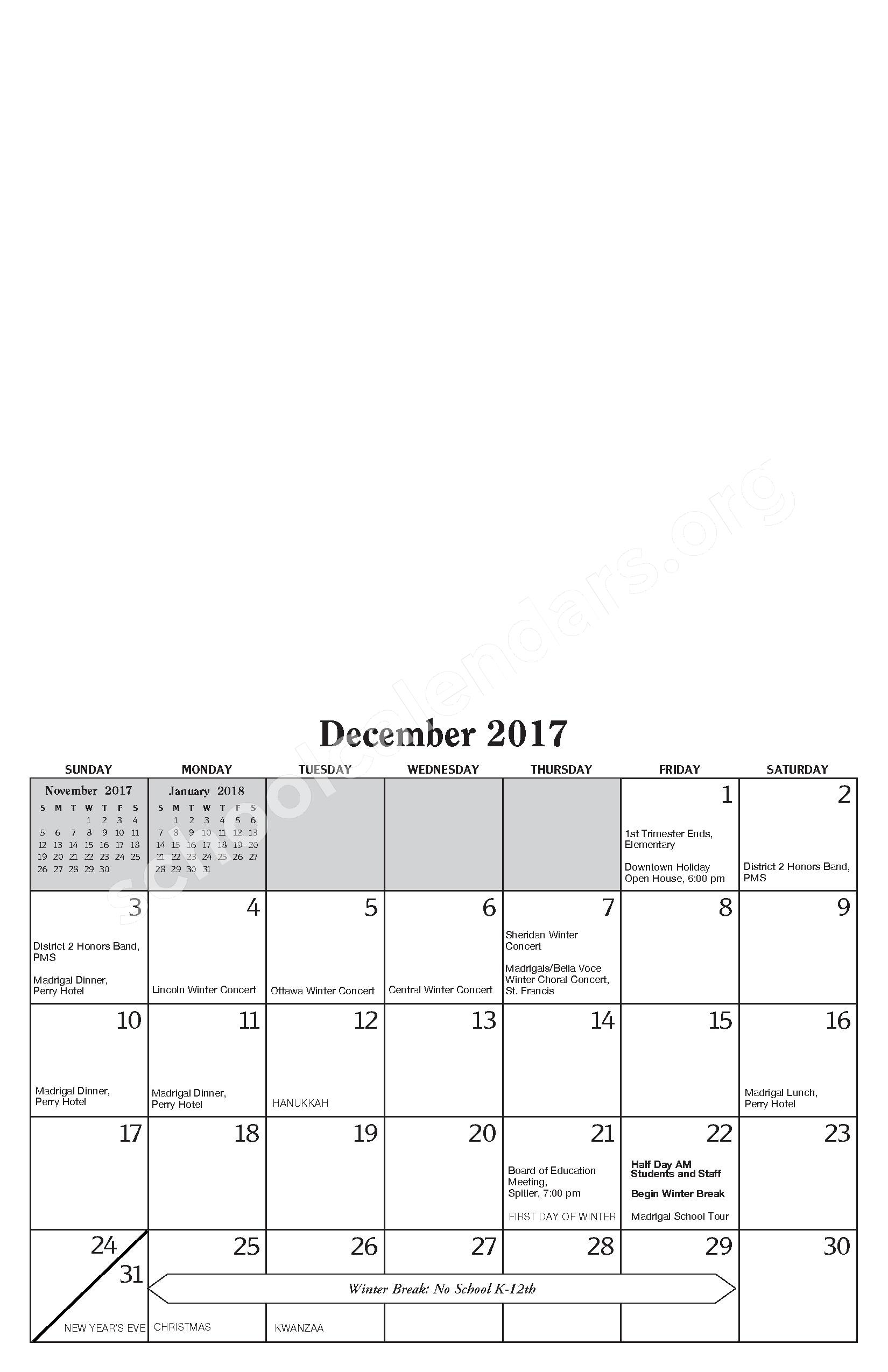 Annual Report & Calendar – Petoskey Montessori Elementary School – page 11