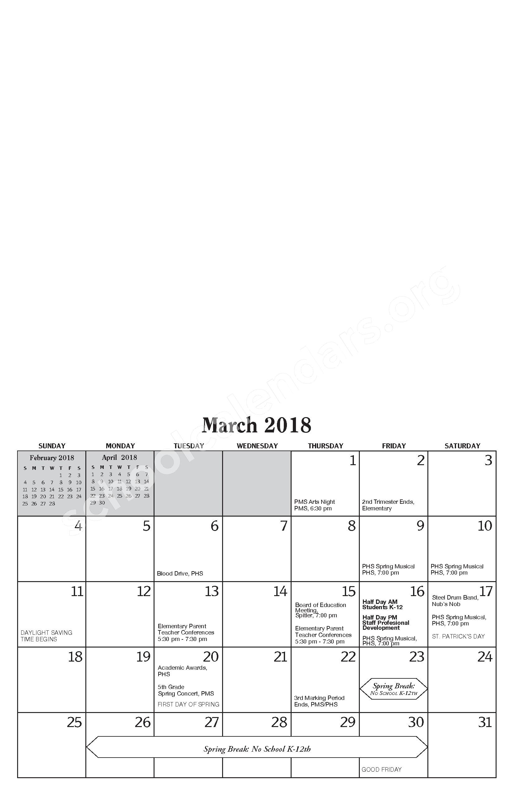 Annual Report & Calendar – Lincoln School – page 17