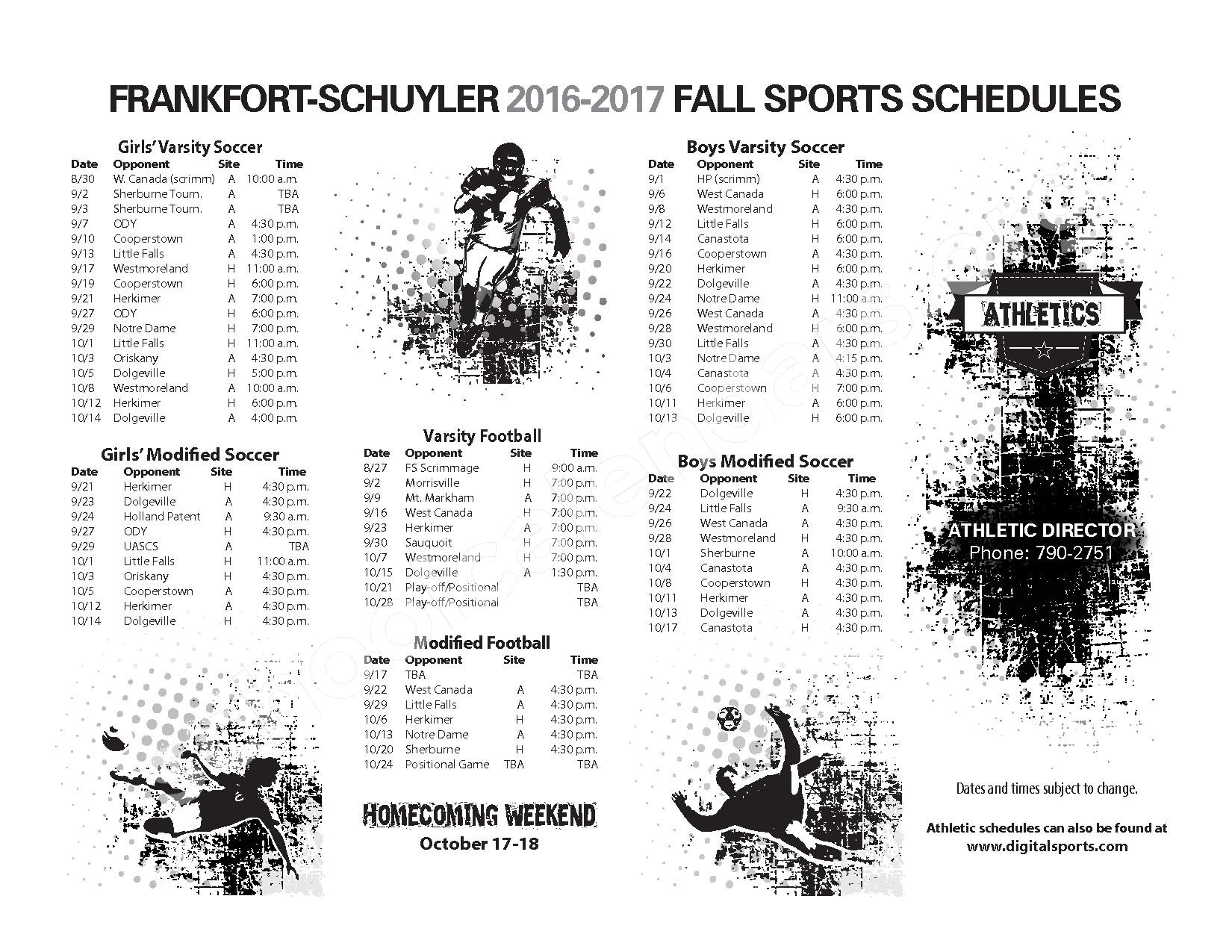 Frankfort Schuyler Central School District Calendars Frankfort NY