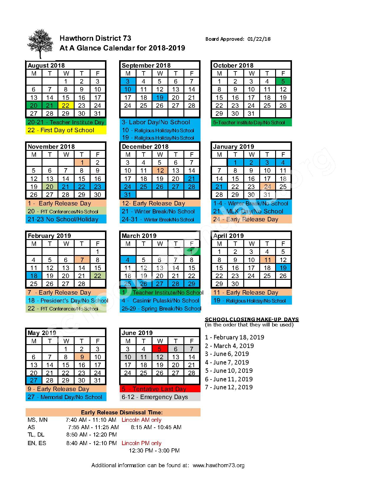 Hawthorn Aspen Elementary School Calendars – Vernon Hills, IL Hawthorn Aspen Elementary School Calendars – Vernon Hills, IL